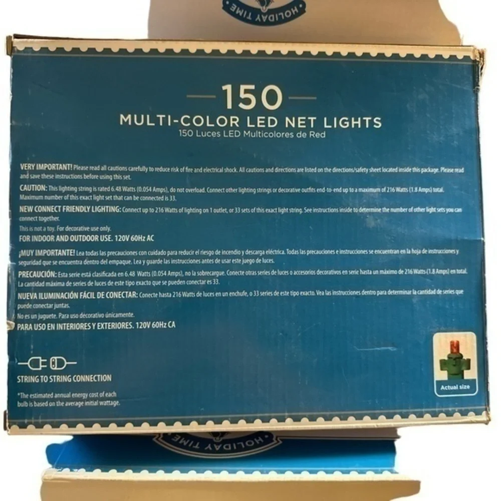 10 boxes for a $100 all working look at pics for details Christmas lights.